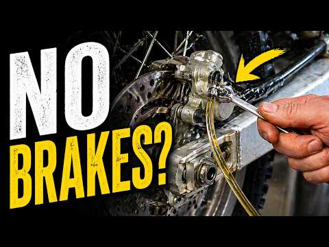 how to bleed dirt bike brakes