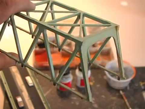 how to make an n gauge train layout