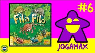 Fila Filó: Formigas na Teia - Jogo de Tabuleiro Infantil - Editora