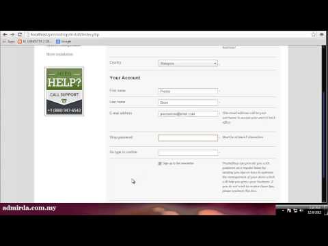 how to install prestashop on localhost