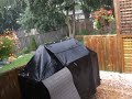a hail storm at about 3:30 pm, 
june 16, 2008.  well, it cleaned the deck off anyway.  richmond hill, canada