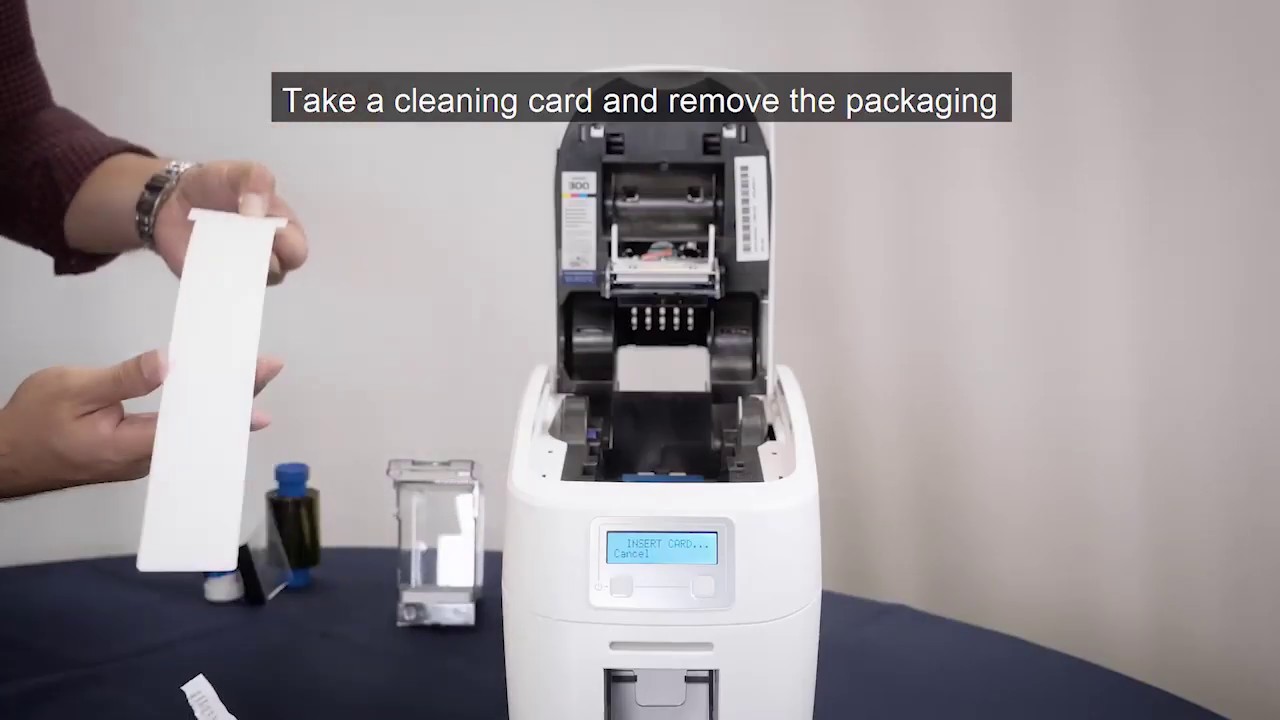 Magicard 300 - Cleaning Your Printer