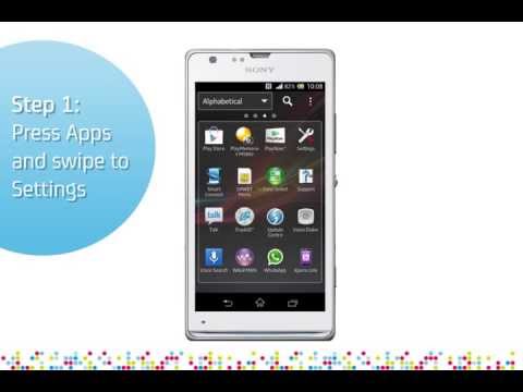 how to turn off roaming on xperia p
