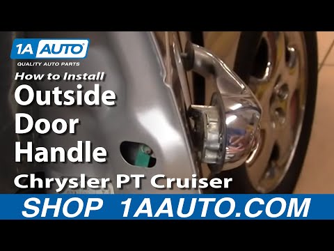 How To Install Replace Outside Door Handle Chrysler PT Cruiser 01-05 1AAuto.com