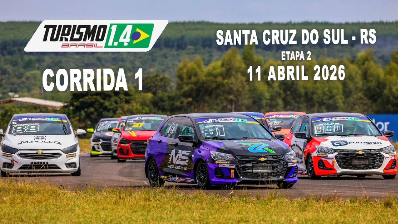 Turismo 1.4 BR CORRIDA 1 - etapa 2 -  Santa Cruz do Sul - RS 11.04.2026
