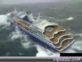 Passeio horrível de navio