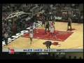 Andres Nocioni BIG block on Mo Williams