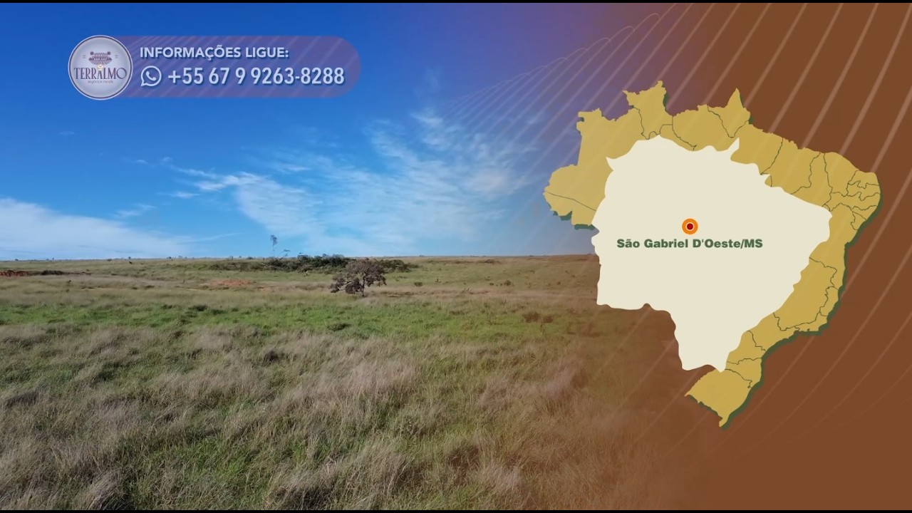 Terralmo 37: Fazenda à venda em São Gabriel do Oeste/MS