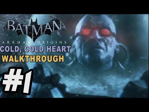 Batman: Arkham Origins - Cold Cold Heart DLC Walkthrough Part 1 Freeze Crashes