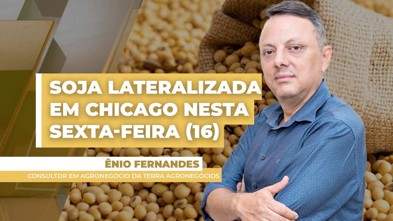 Após semana turbulenta para a soja na CBOT, preços ficam lateralziados nesta sexta-feira (16)