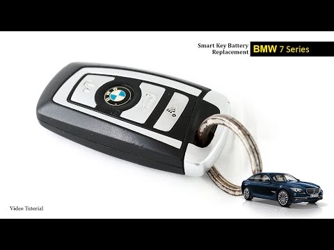 how to bmw key battery