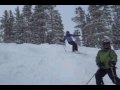 Skiing the Bumps on Mary Jane