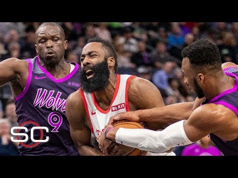 Video: NBA film study: James Harden fails to close vs. Timberwolves | SportsCenter
