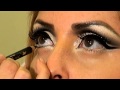מריה מסלרסקי - איפור שחור לבן Arabic Black &amp; White Khaleeje makeup 2013 ...
