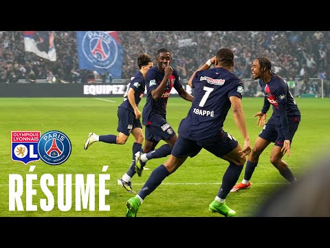 Olympique Lyonnais 1-2 FC PSG Paris Saint Germain