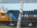 Ontario Northland Northlander In Huntsville, ON - 10-26-08