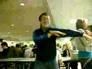 cam dancing during lunch