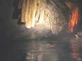Cave diving at 