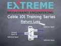 Cable 101 Return Loss