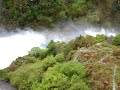 embalse del rio eume rebosando