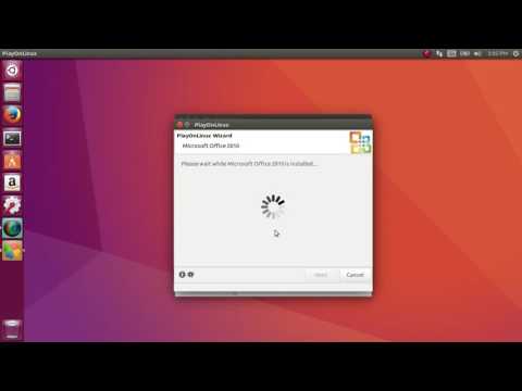How to Install Microsoft Office on Ubuntu (18.04.2) (19.04) (18.10) (16.04.5)
