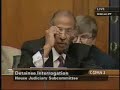 Hearing on Torture with Addington & Yoo: Conyers' Questions