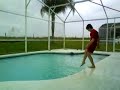 Pushed in Swimming pool - TVBedford