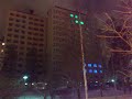 Tetristä Mikontalon seinällä