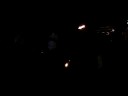 Fire stunt at Rodeos