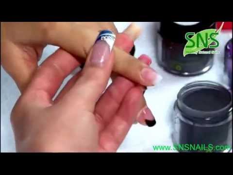 how to remove sns nails