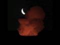 Moon Setting over Halemaumau Eruption, Kilauea, Hawaii