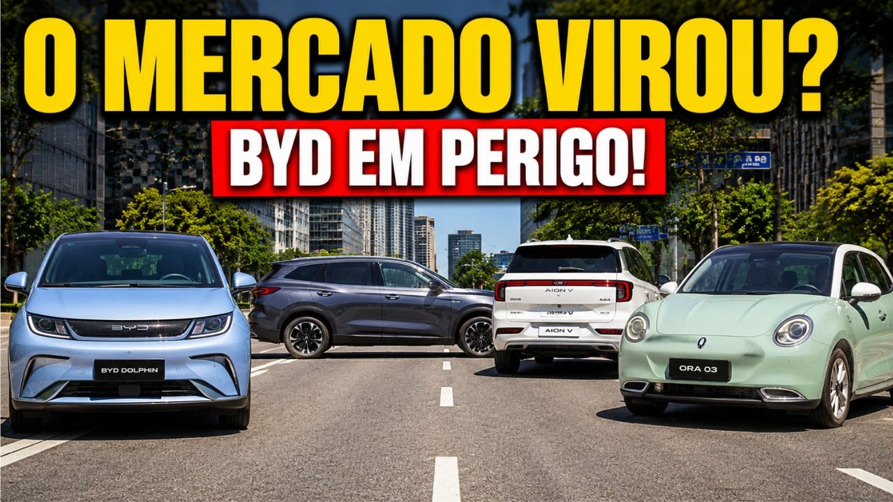BYD Domina, mas Geely e GAC Surpreendem: Veja o Ranking dos Elétricos Mais Vendidos!