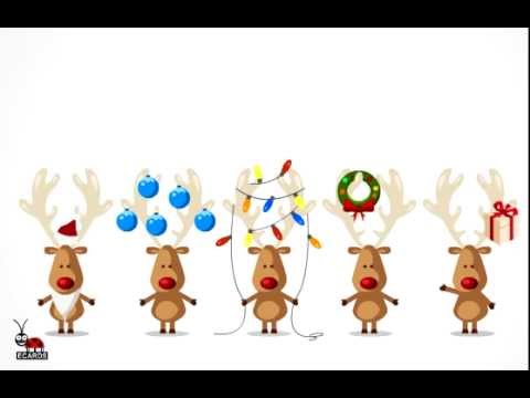 DEERS !!!! . Funny Animated E-card