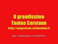 entrevista concierto tonino carotone en sicilia palermo