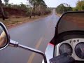 CBR 750F a 200 km/h
