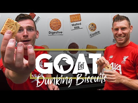 Video: Milner and Robertson decide the GOAT of dunking biscuits | 'Are we being too generous to Hob nobs?'