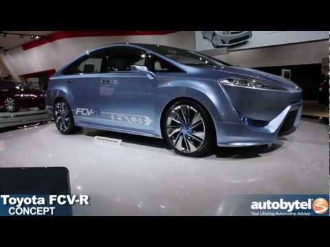 Toyota FCV-R concept at the 2012 Detroit Auto Show video