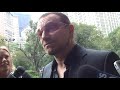 U2's Bono visits Michael Bloomberg