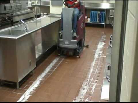 Youtube External Video An overview of the Minuteman E Ride 26 ride on floor scrubber.