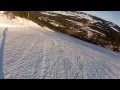 Skiing in Klövsjö . storslalombacken