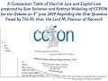 Sharia (comparison)