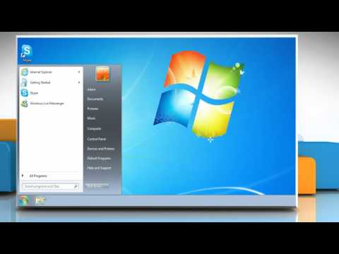 Reset Skype® settings to fix performance issues in Windows® 7