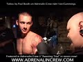 Tattoo ink Paul Booth with Adrenalin Crew