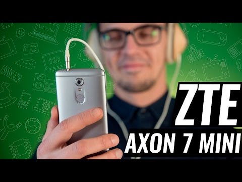 Обзор ZTE Axon 7 mini (gold)
