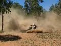 Dan Stuffing Around on His KX 250 Motorbike