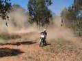 Dan Stuffing Around on His KX 250 Motorbike