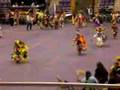 Males fancy dance Choctaw powwow