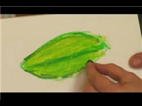 how to use a oil pastel