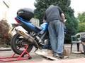 SV650 Exhaust Swap - Akrapovic
