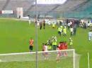 Ancona - Perugia, i giocatori dorici sotto la curva... Ancona - Perugia, i giocatori dorici sotto la curva...